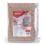 Fascykuła OFFICE PRODUCTS, A4, 220x320mm, z tasiemką, 25szt., brązowa