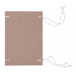 Fascykuła OFFICE PRODUCTS, A4, 220x320mm, z tasiemką, 25szt., brązowa