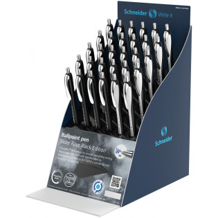 Display długopisów SCHNEIDER Slider Rave, XB, 30szt., mix kolorów