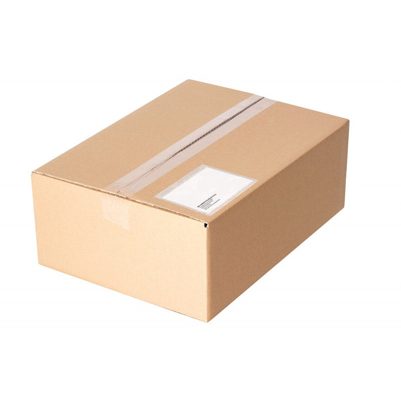 Koperta/przylga kurierska OFFICE PRODUCTS, C6, 500szt., transparentna