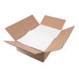 Koperta/przylga kurierska OFFICE PRODUCTS, C6, 500szt., transparentna