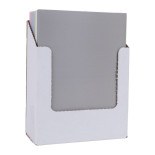 Teczka z gumką OFFICE PRODUCTS, Pastel soft touch, karton/lakier, A4, 320gsm, 3-skrz., mix kolorów