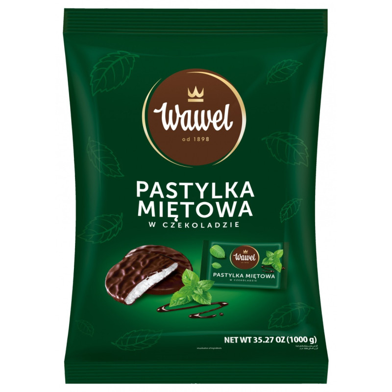 Pastylki miętowe WAWEL, 1kg