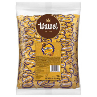 Cukierki Tofflairs WAWEL, karmelowo-czekoladowe, 1kg