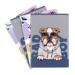 Zeszyt szkolny GIMBOO, A5, w 3 linie, 32 kart., 70gsm, mix wzorów