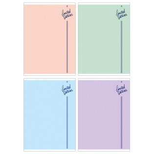 Zeszyt szkolny GIMBOO, A5, w kratkę, 60 kart., 70gsm, mix kolorów