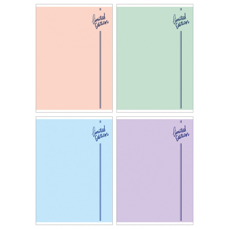 Zeszyt szkolny GIMBOO, A5, w kratkę, 60 kart., 70gsm, mix kolorów