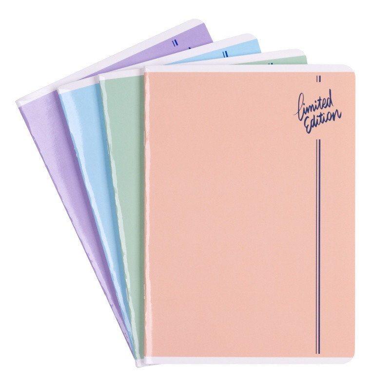 Zeszyt szkolny GIMBOO, A5, w kratkę, 60 kart., 70gsm, mix kolorów