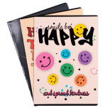 Zeszyt szkolny GIMBOO, A4, w kratkę, 32 kart., 70gsm, mix wzorów