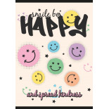 Zeszyt szkolny GIMBOO, A4, w kratkę, 32 kart., 70gsm, mix wzorów