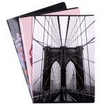 Zeszyt szkolny GIMBOO, A4, w linie, 60 kart., 70gsm, mix wzorów