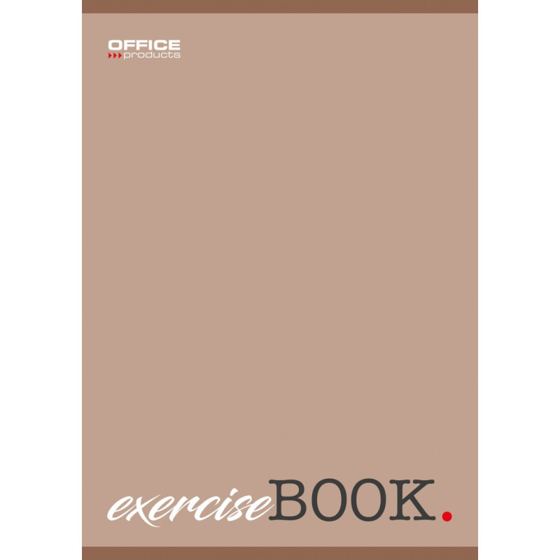 Zeszyt szkolny OFFICE PRODUCTS, A5, w kratkę, 60 kart., 60gsm, mix kolorów