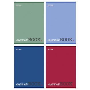 Zeszyt szkolny OFFICE PRODUCTS, A5, w kratkę, 80 kart., 60gsm, mix kolorów