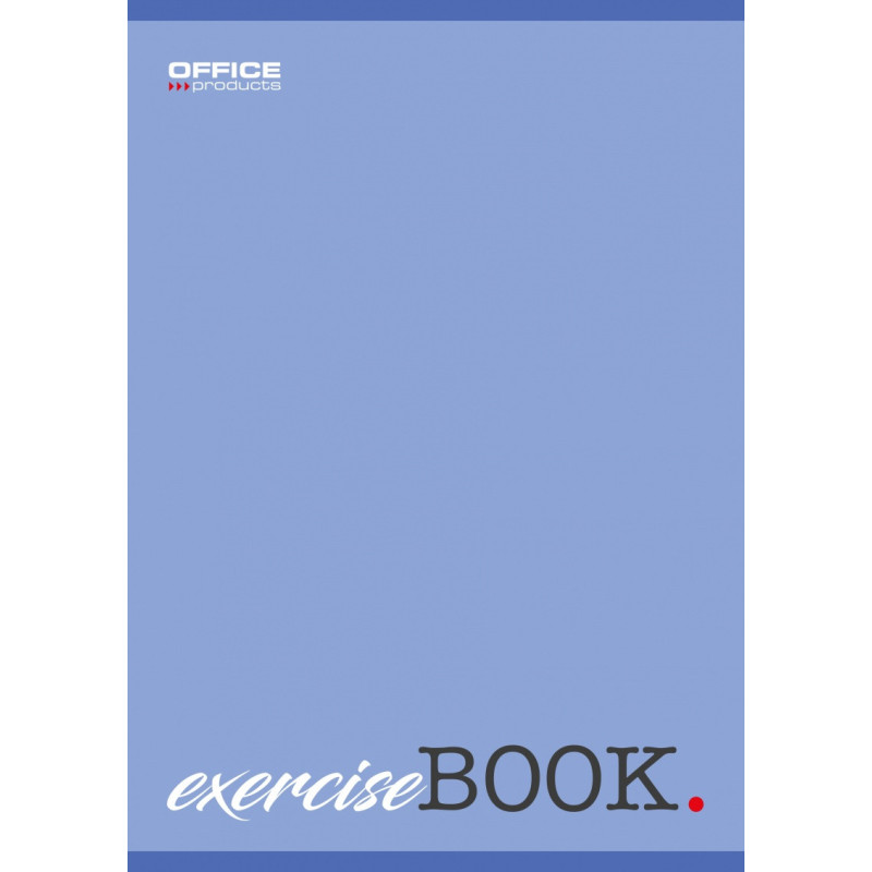 Zeszyt szkolny OFFICE PRODUCTS, A5, w kratkę, 80 kart., 60gsm, mix kolorów