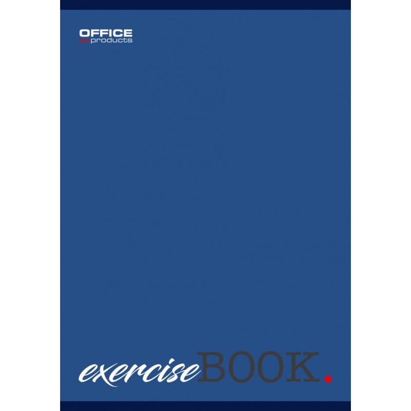 Zeszyt szkolny OFFICE PRODUCTS, A5, w kratkę, 80 kart., 60gsm, mix kolorów