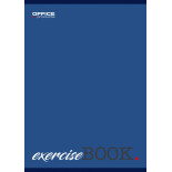 Zeszyt szkolny OFFICE PRODUCTS, A5, w kratkę, 80 kart., 60gsm, mix kolorów