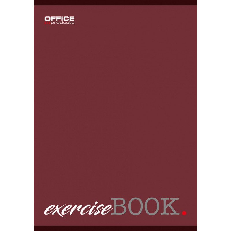 Zeszyt szkolny OFFICE PRODUCTS, A5, w kratkę, 96 kart., 60gsm, mix kolorów