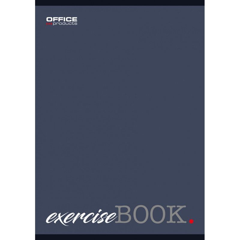 Zeszyt szkolny OFFICE PRODUCTS, A5, w kratkę, 96 kart., 60gsm, mix kolorów