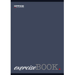 Zeszyt szkolny OFFICE PRODUCTS, A5, w kratkę, 96 kart., 60gsm, mix kolorów