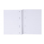 Kołonotatnik OFFICE PRODUCTS, A5, w linie, 80 kart., 70gsm, granatowy