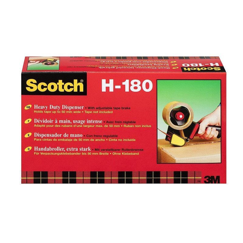 Dyspenser do taśm SCOTCH® (H180), 48-50mm, mix kolorów