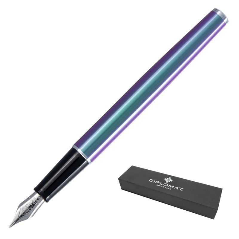 Pióro wieczne DIPLOMAT Traveller, Funky Petrol, F