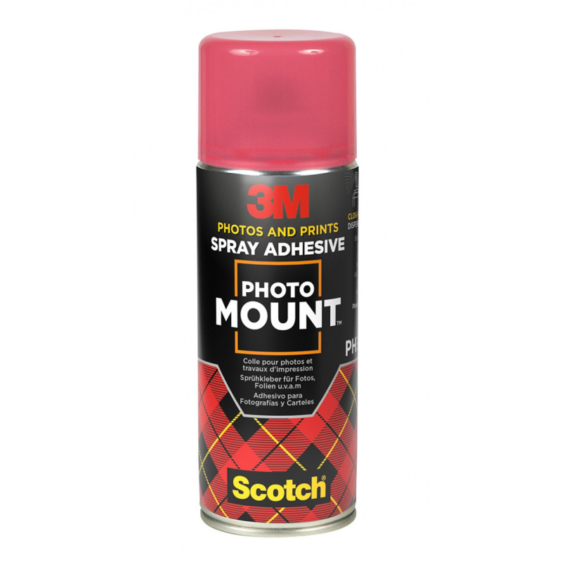 Klej w sprayu 3M PhotoMount, do papieru fotograficznego, 400 ml