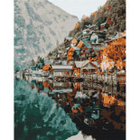 Malowanie po numerach BRUSHME, 40x50 cm, widok na Gelstatt, 1 szt.