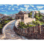 Malowanie po numerach BRUSHME, 40x50 cm, Wielki Mur Chiński, 1 szt.