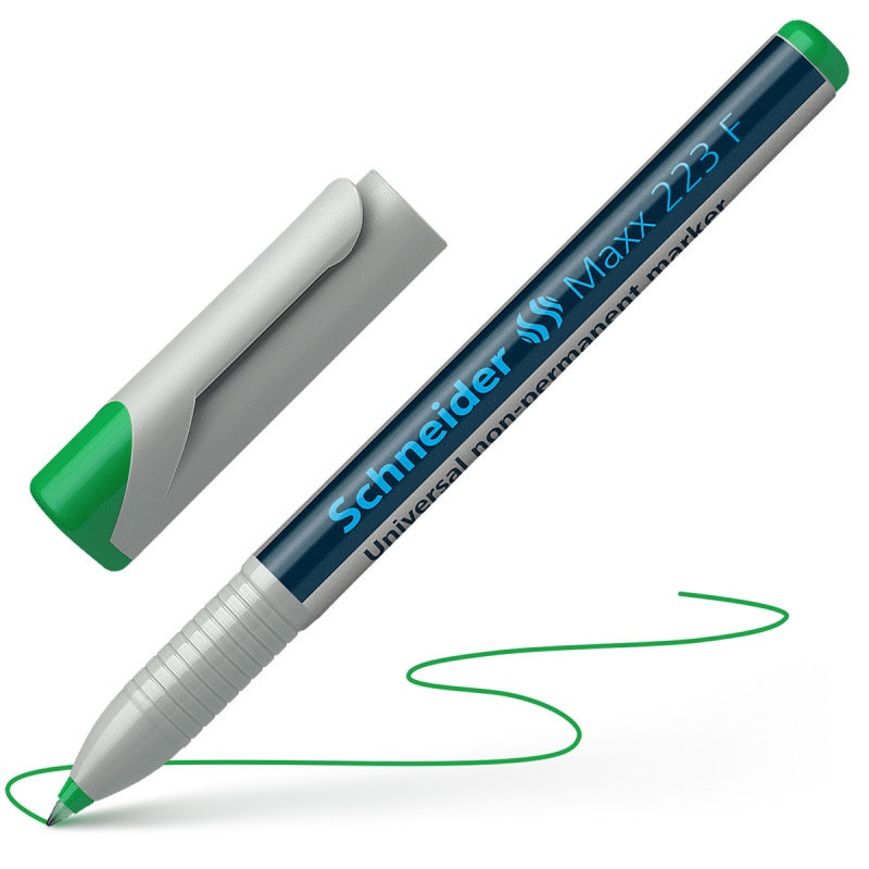 Marker uniwersalny SCHNEIDER Maxx 223 F, 0,7mm, zielony
