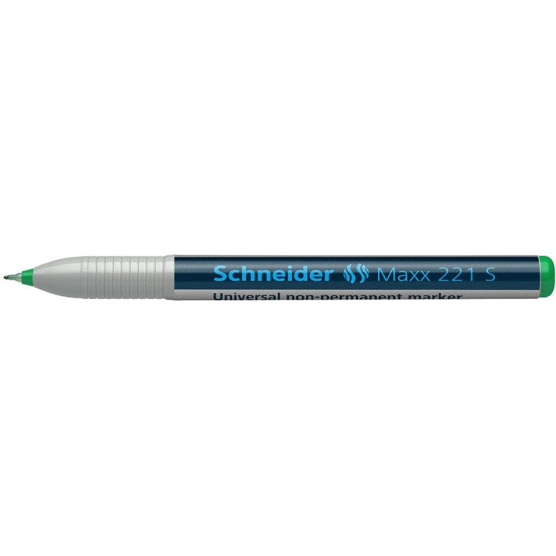 Marker uniwersalny SCHNEIDER Maxx 221 S, 0,4mm, zielony