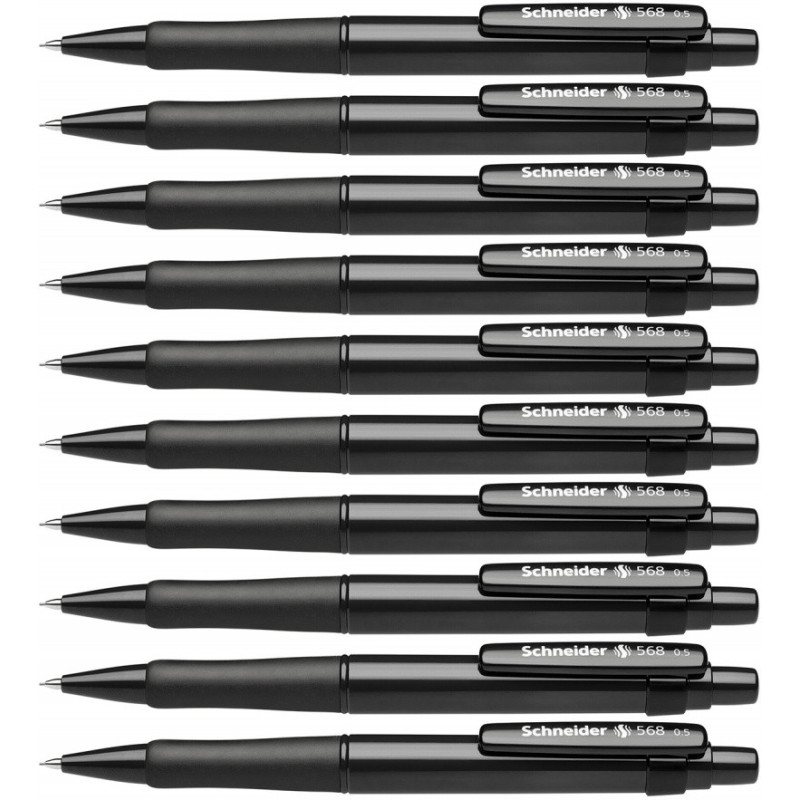 Ołówek automatyczny SCHNEIDER 568, 0,5mm, czarny