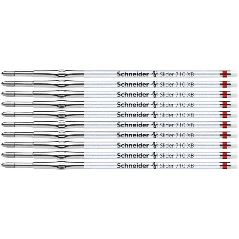 Wkład do długopisu SCHNEIDER 710, XB, czerwony