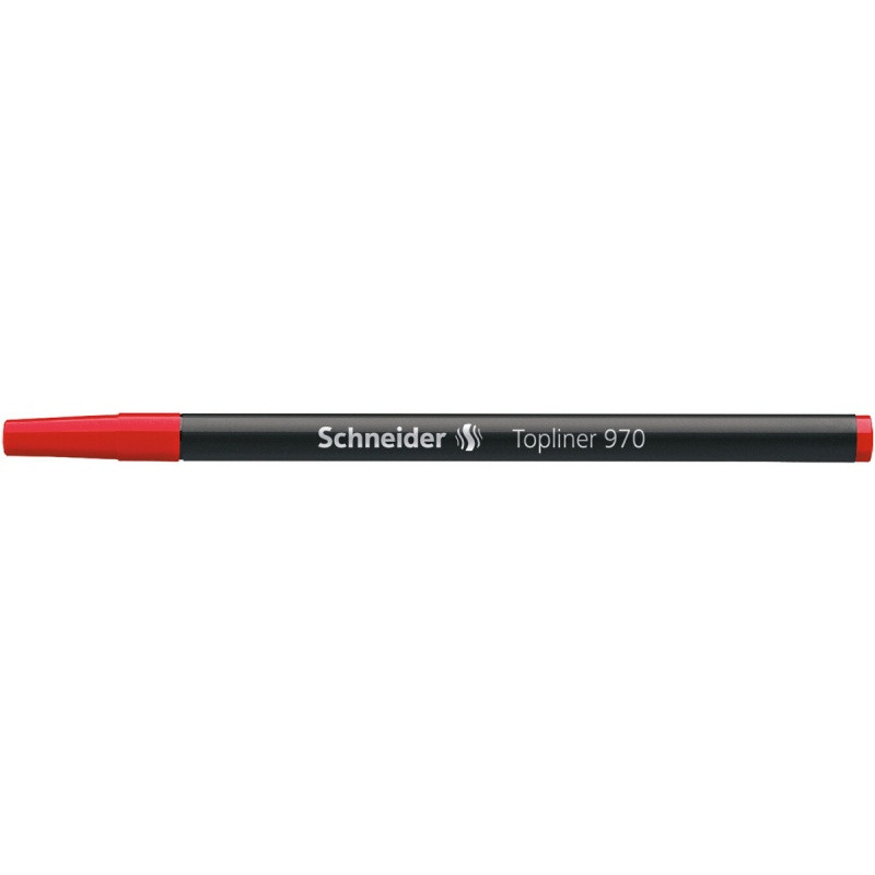 Wkład do cienkopisu SCHNEIDER Topliner 970, 0,4mm, czerwony