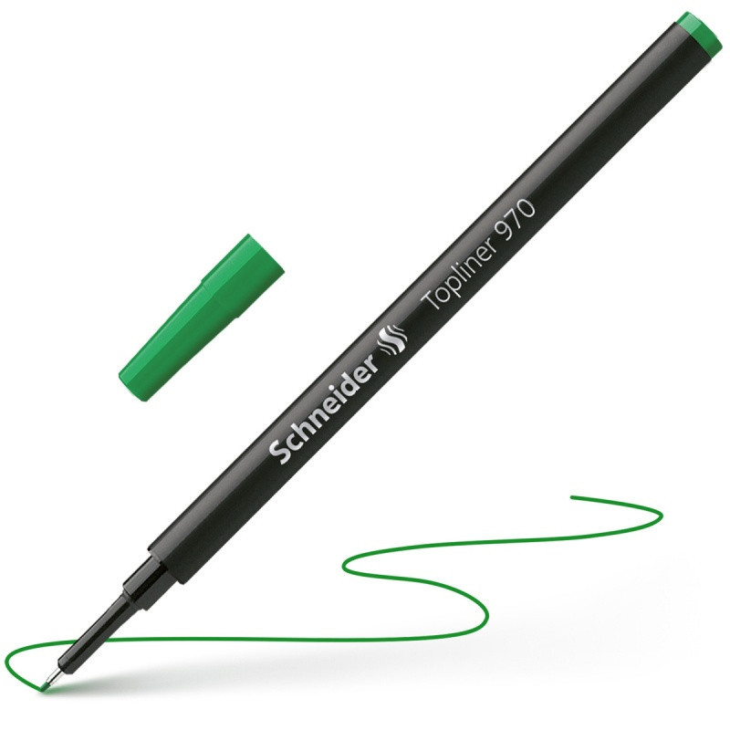 Wkład do cienkopisu SCHNEIDER Topliner 970, 0,4mm, zielony