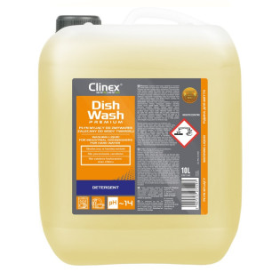 Płyn myjący CLINEX DishWash Premium, do zmywarek, 10l