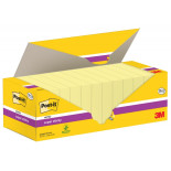 Karteczki samoprzylepne POST-IT Super Sticky, 76x76mm, 90 kart./bloczek, 12 + 12 bloczków GRATIS, kanarkowo żółte