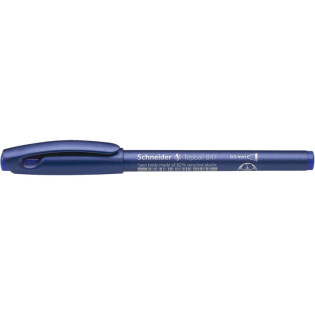 Pióro kulkowe SCHNEIDER Topball 847, 0,5 mm, niebieskie