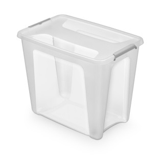 Pojemnik MOXOM PrimeStore, 580x390x480mm, 73l, transparentny