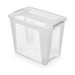 Pojemnik MOXOM PrimeStore, 580x390x480mm, 73l, transparentny