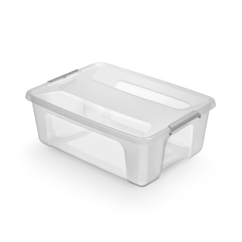 Pojemnik MOXOM PrimeStore, 800x600x280mm, 96l, transparentny