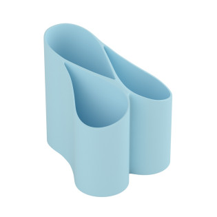 Przybornik na biurko ICO Lux, pastelowy niebieski