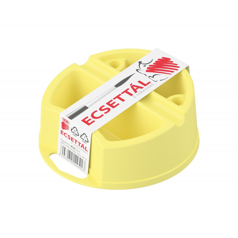 Pojemnik ICO, na wodę i pędzelek, do malowania, mix kolorów