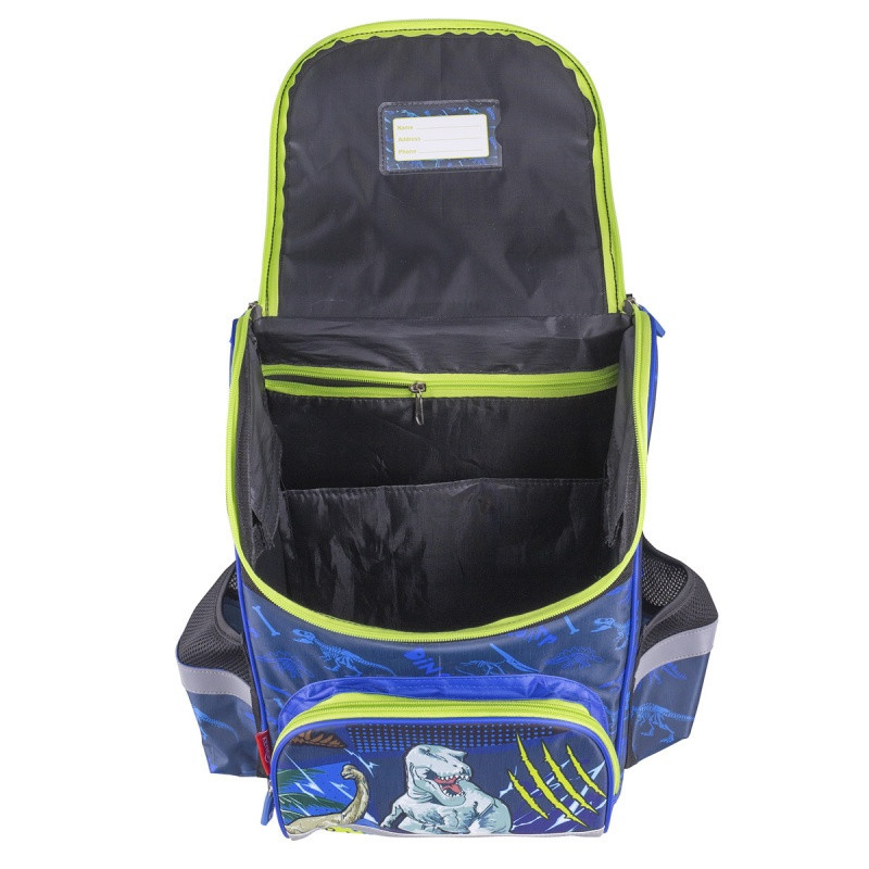 Tornister szkolny KEYROAD Premium, 38x28x18 cm, 19l, Dino