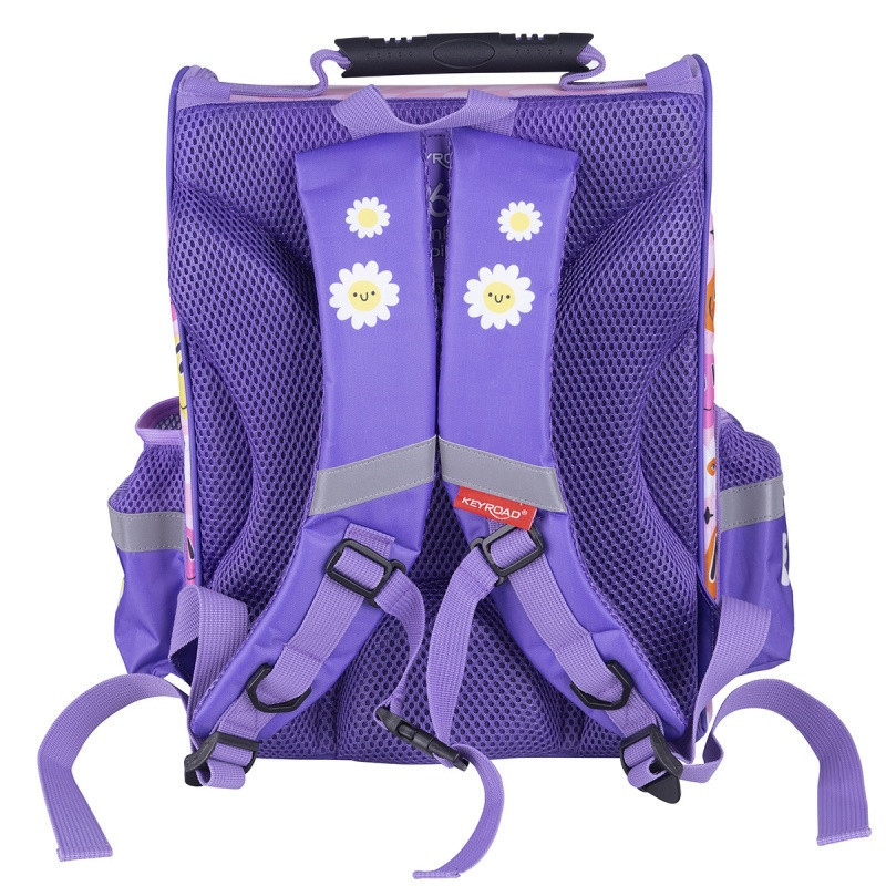 Tornister szkolny KEYROAD Premium, 38x28x18 cm, 19l, Smile