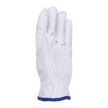Rękawice robocze DONAU SAFETY DS-DRIVGOAT, driver, skóra kozia, rozm. 8/M, białe