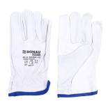Rękawice robocze DONAU SAFETY DS-DRIVGOAT, driver, skóra kozia, rozm. 10/XL, białe