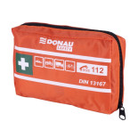 Apteczka samochodowa DONAU SAFETY, materiałowa, DIN MINI, pomarańczowa
