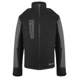 Kurtka przeciwdeszczowa BEESWIFT, ocieplana, rozm. L, czarno/szara