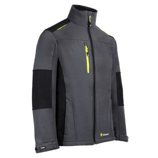 Kurtka BEESWIFT Softshell Flex, rozm. M, szaro/czarna